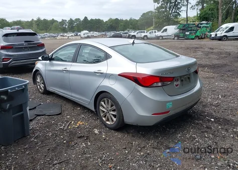 2014 Hyundai Elantra Se из США, поврежденный, VIN KMHDH4AE0EU075837